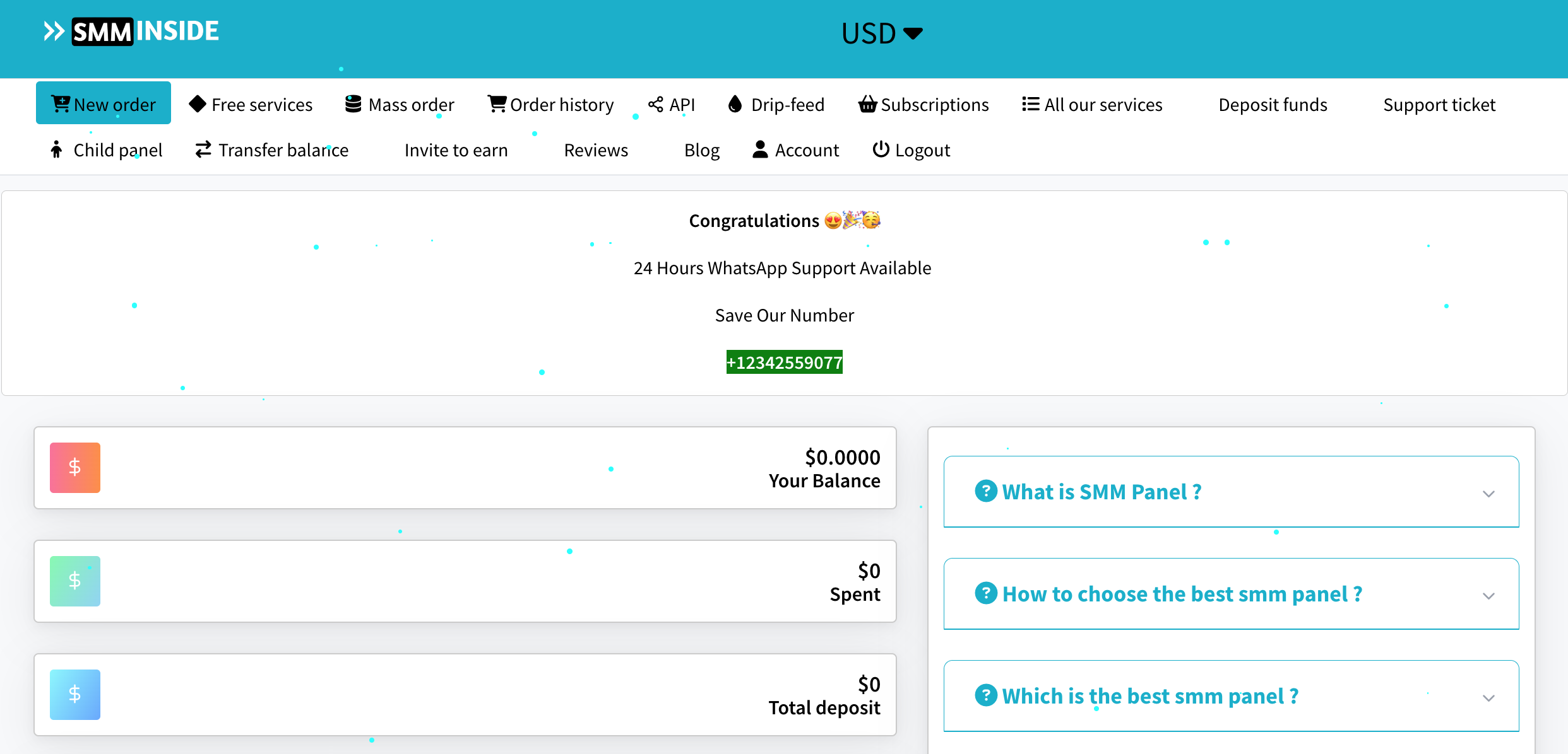 SMMInside.com Panel Image